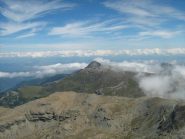 panorama dalla vetta verso la pianura