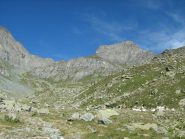 la meidassa vista dal vallone di salita