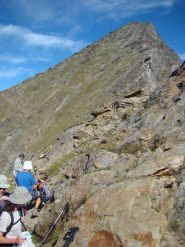 anticima e la spalla ovest dal col Etzely