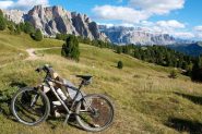 il single track che scende verso la vallunga
