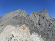 colle di Belleface,la cresta che  conduce verso la vetta del Nomenon