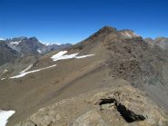 Sull'ampio lunare e panoramico crinale