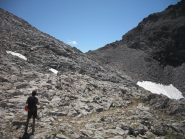 in vista del passo di Pagarì 