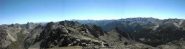 panorama verso est, dalla cima