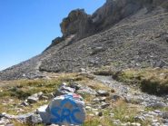 L'atttacco al MOnte Scaletta dal passo