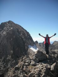 Alberto in cima