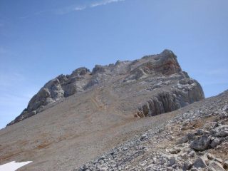 la pala sommitale della Penya Vieja