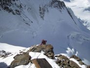 Luigi sulla parte finale della crest