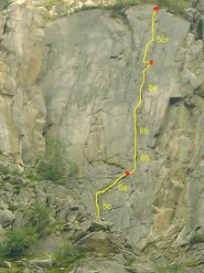 il tracciato della via