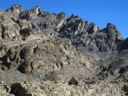 In vista del bel Bivacco Boarelli Re