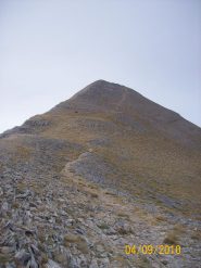 Verso la cima