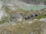 il llago di s. Grato dal sentiero 14 A