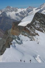 discesa per la normale