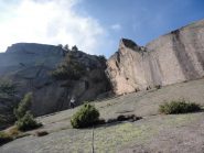 attraversando per andare a prendere le doppie