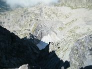nevaio sotto il canalone ovest