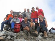 Con Luca, Enrico, Guido, Simonetta, Luciana, Riccardo, Giulio, Walter, Renato, Rocco