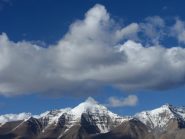 sullo sfondo il Chocho Kang