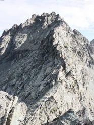 la cresta vista dalla punta delle traversette