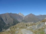 Dal col Barant verso il Bucìe