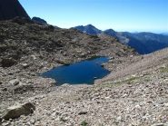 Lago de l'Agnel visto salendo al Caire