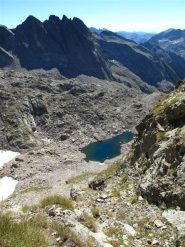 Lo scivolo di salita visto dall'alto