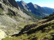 Il vallone di salita