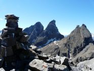 ie Aiguilles d'Arves dalla cima