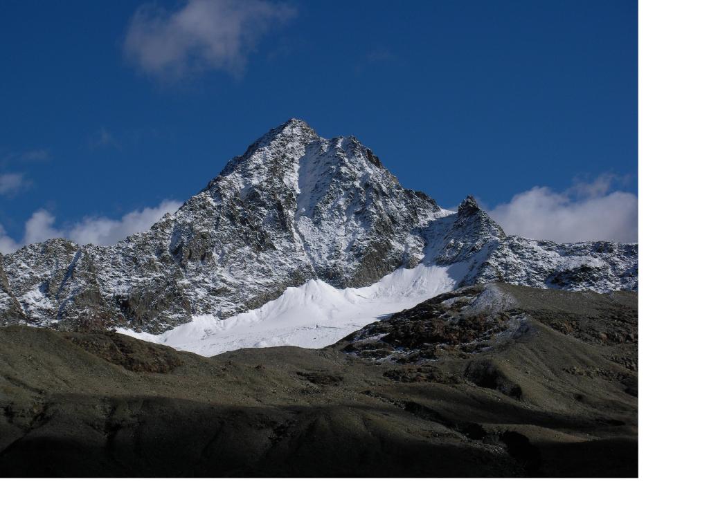 Il Pizzo Tre Signori dal Passo Gavia