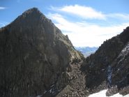 passo del laris con spruzzata di neve