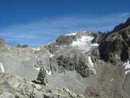 punta Kurz vista dal rifugio