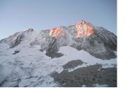 La Presanella alle prime luci dell'alba