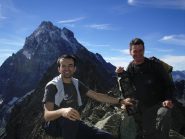 Io e Roberto in punta alla Udine.