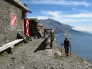 Arrivando al bivacco