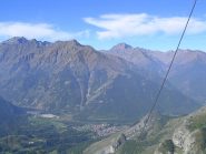 Vista verso W dalla Punta del Van