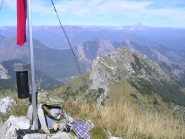 Le Rocce della Scregna dalla Punta del Van