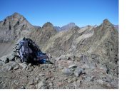 Da dx a sx Cima Ortetti,P.Barale,Mont Servin con dietro la Bessanese...dalla Cima Costapiana