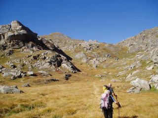 salendo si vede la cima