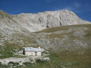 Il Rifugio Garibaldi ed il Corno Grande