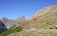 la l'Ecot individuazione alpe Lecharenne e Pilier Faudan