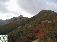 la cresta verso il forte