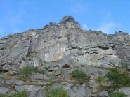 Pareti sopra il piano dell'Alpe Vassola