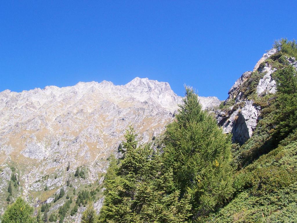 Il versante di salita da quota 1800m ca.