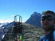 autoscatto in cima