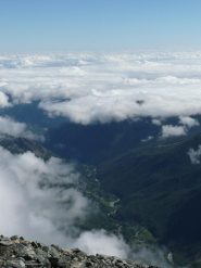 Val d'Ala e mare di nubi