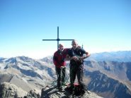  i nostri eroi Ettore e Ivo sulla vetta