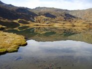 dal lago Miserin la cima sullo sfondo