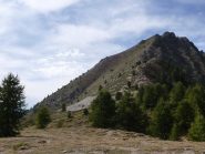Prima parte della discesa vista dal col Fromage