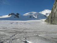 il percorso dal punto in cui si raggiunge il ghiacciaio