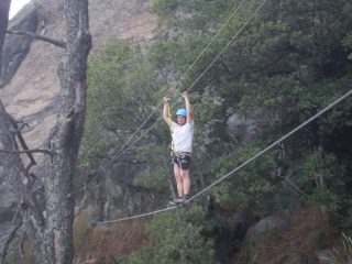 01 - Marco sul ponte tibetano