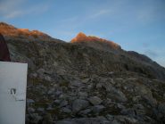 Pizzo Ledù al tramonto